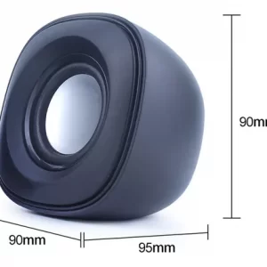 Mini Caixa Para Computador De Som 5w Rms 70 Db Sound Usb 2.0 D-015